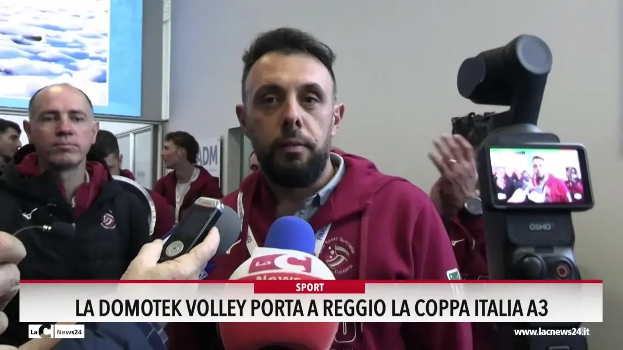 La Domotek Volley porta a Reggio la coppa Italia A3
