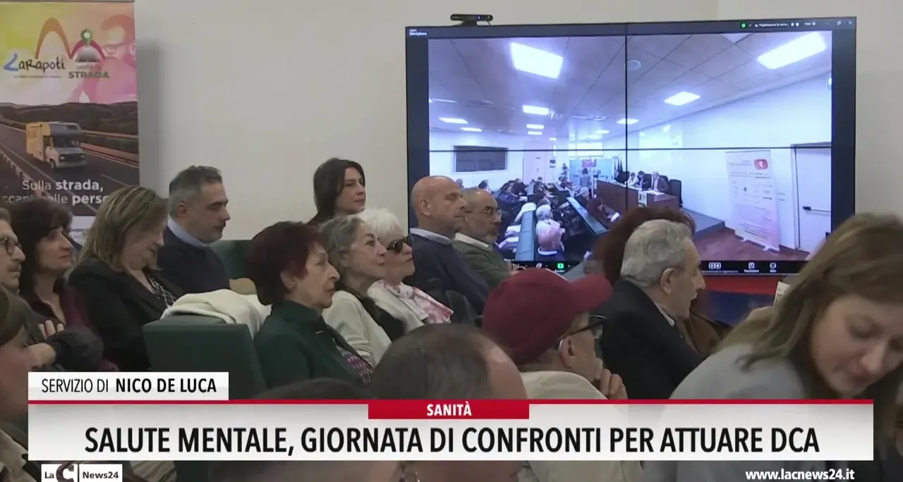 Salute mentale giornata di confronti per attuare DCA