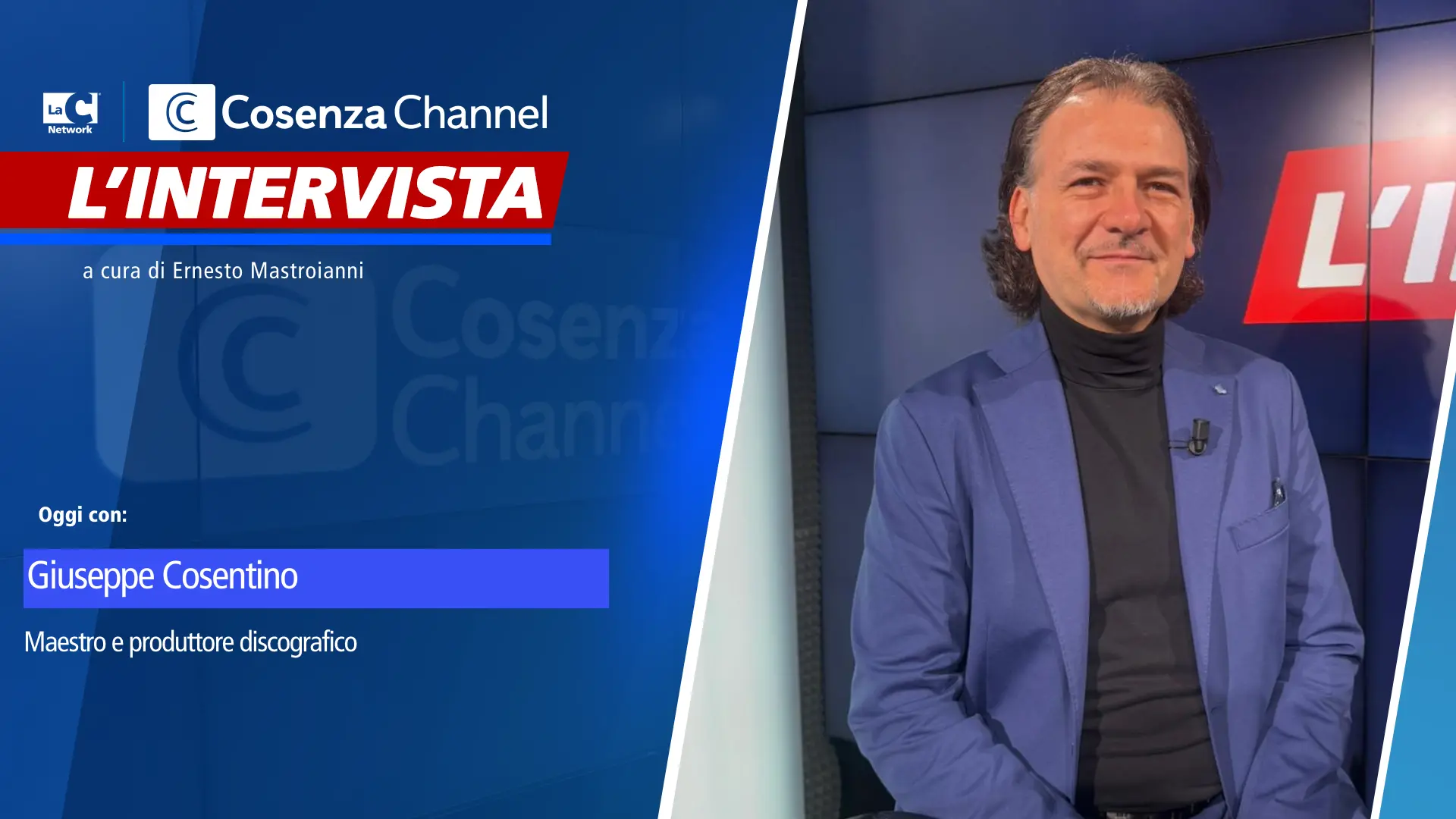 Il maestro Cosentino racconta il suo percorso tra musica, tv e teatro |\u00A0VIDEO