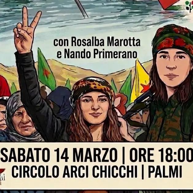 Palmi, incontro su Palestina e Kurdistan al Circolo Arci Chicchi\n