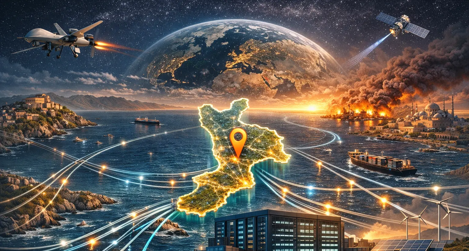 La Calabria hub digitale della Nato nel Mediterraneo allargato? Non è fantascienza: ecco perché\n