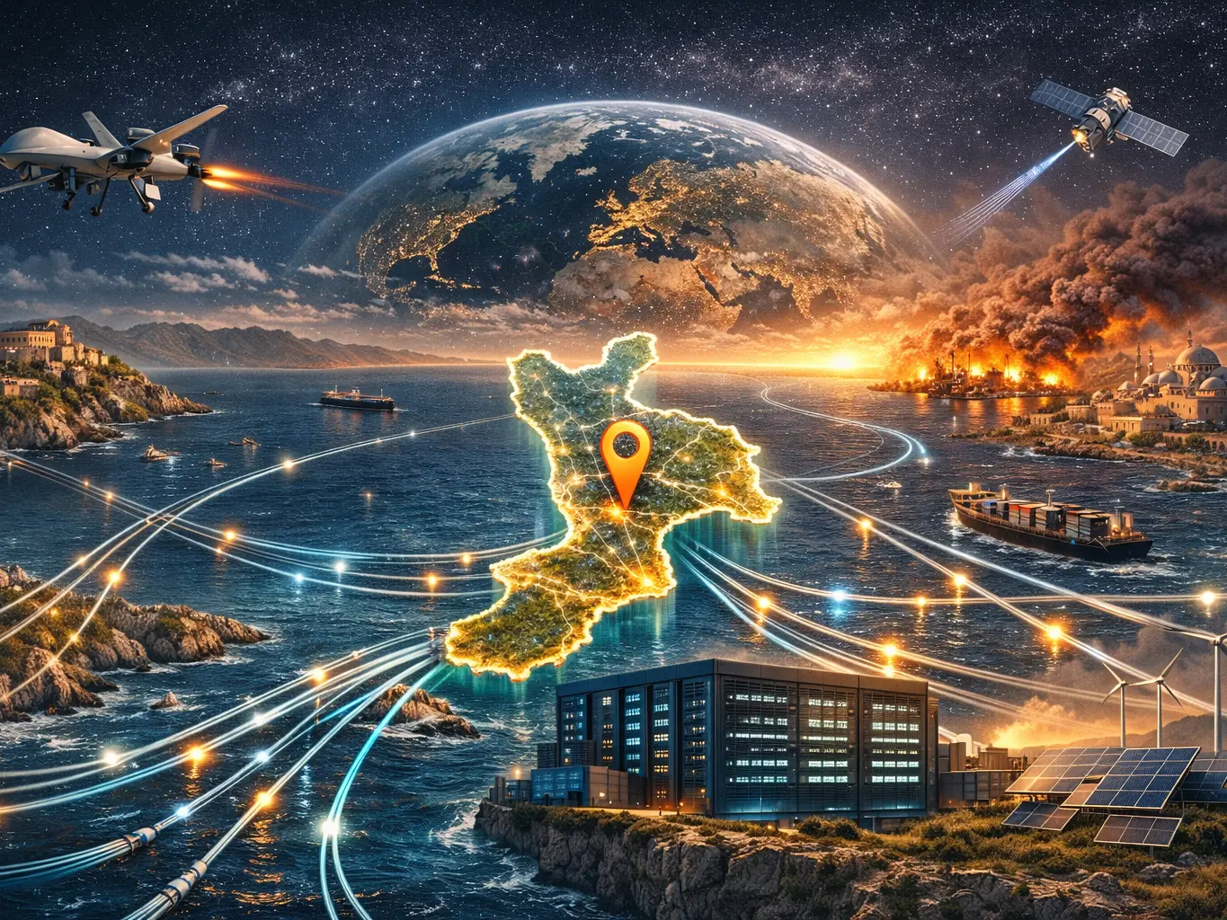 La Calabria hub digitale della Nato nel Mediterraneo allargato? Non è fantascienza: ecco perché