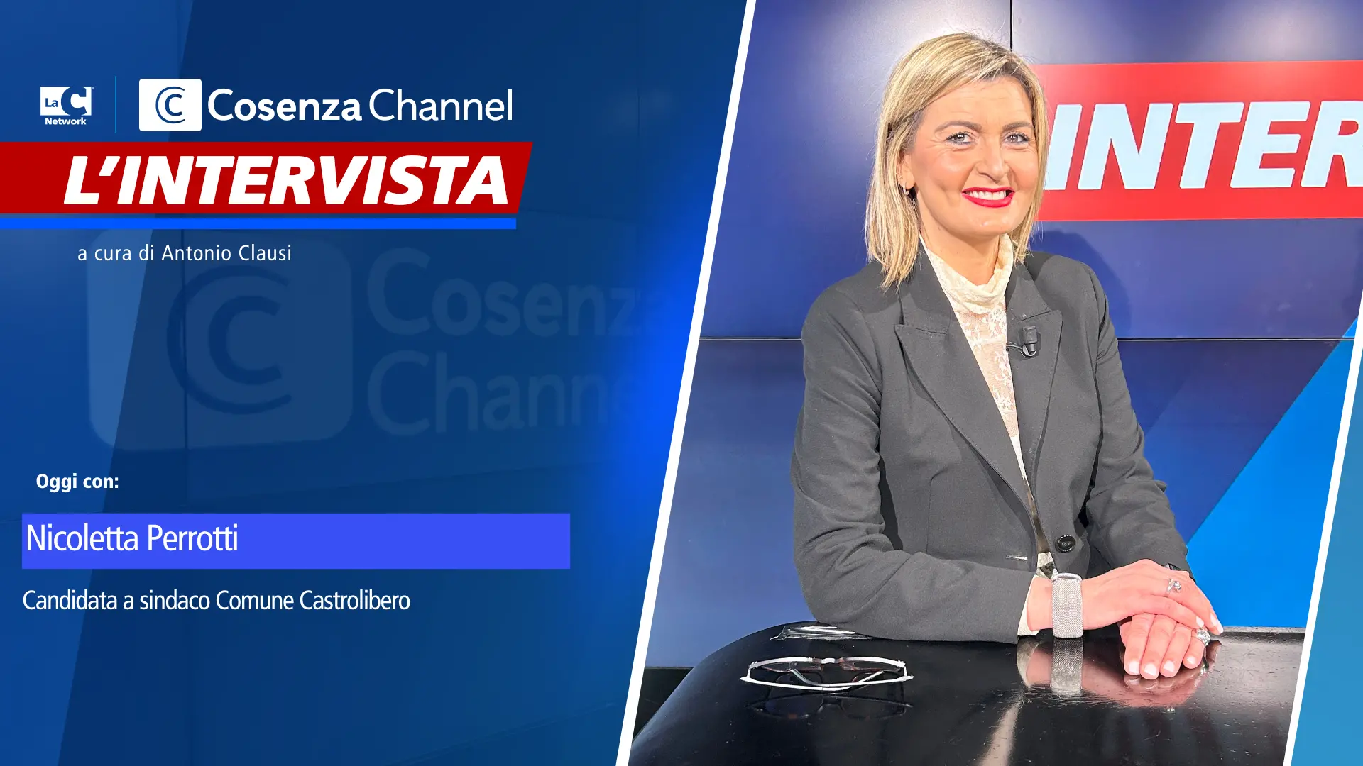 Perrotti: «Candidata a sindaco di Castrolibero per dare continuità» | VIDEO\n