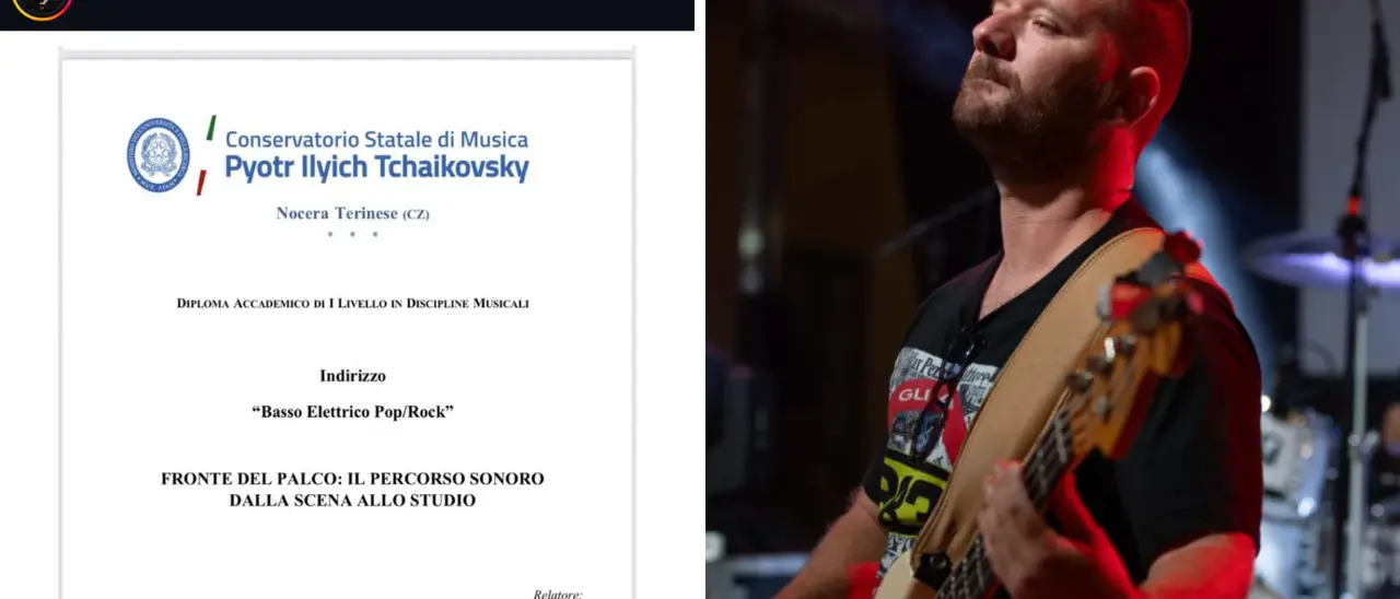 Vasco Rossi celebra sui social la tesi di Paolo Migliore, laureato al Conservatorio di Nocera Terinese\n