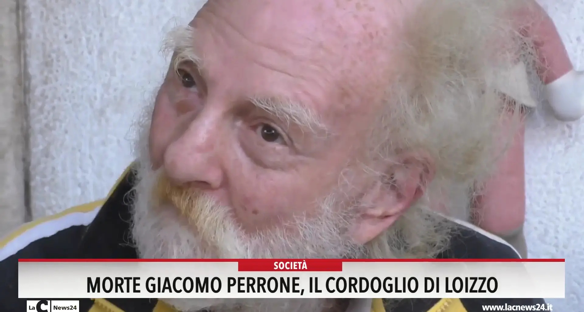 Morte Giacomo Perrone, cordoglio di Loizzo