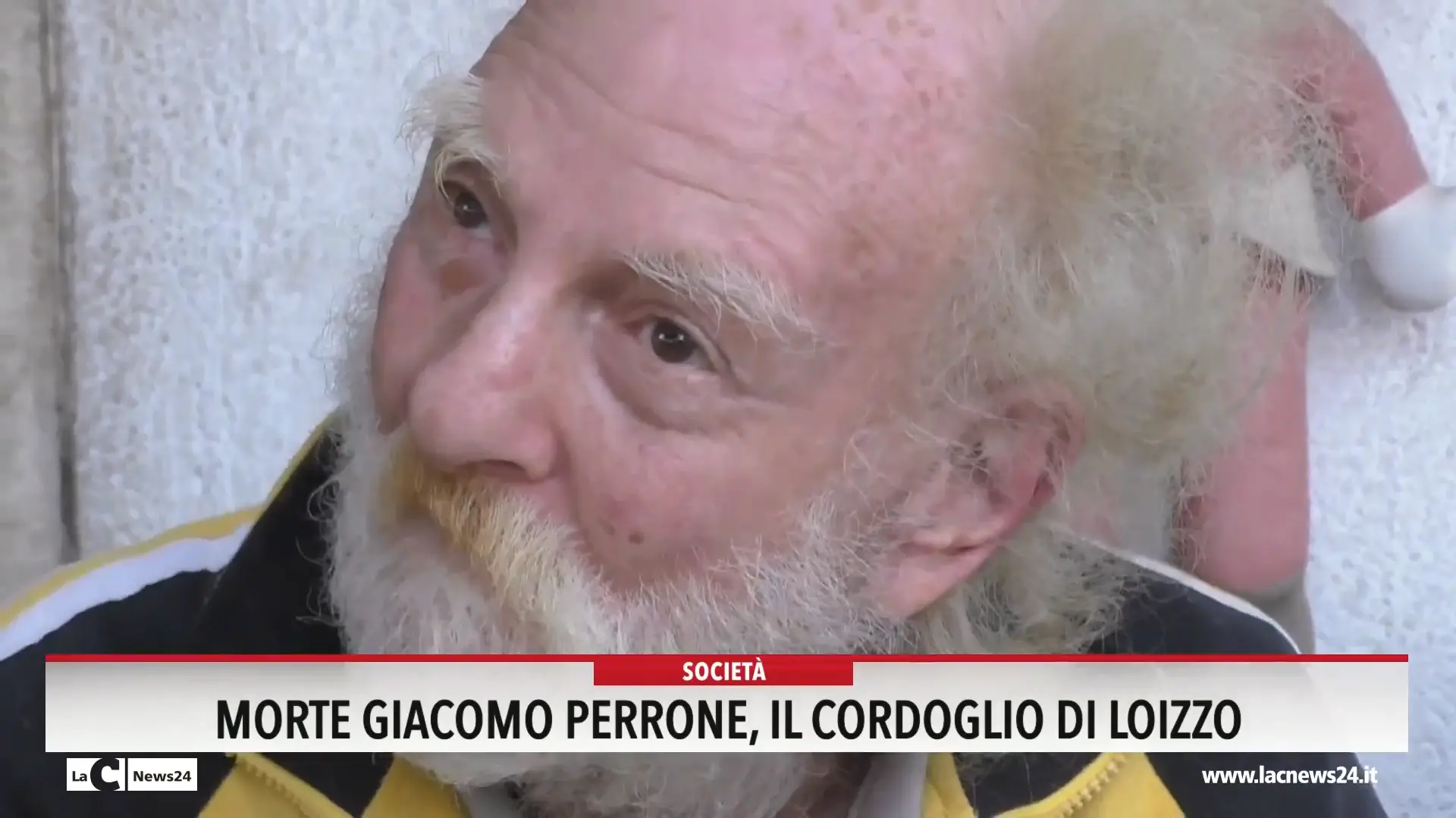 Morte Giacomo Perrone, cordoglio di Loizzo