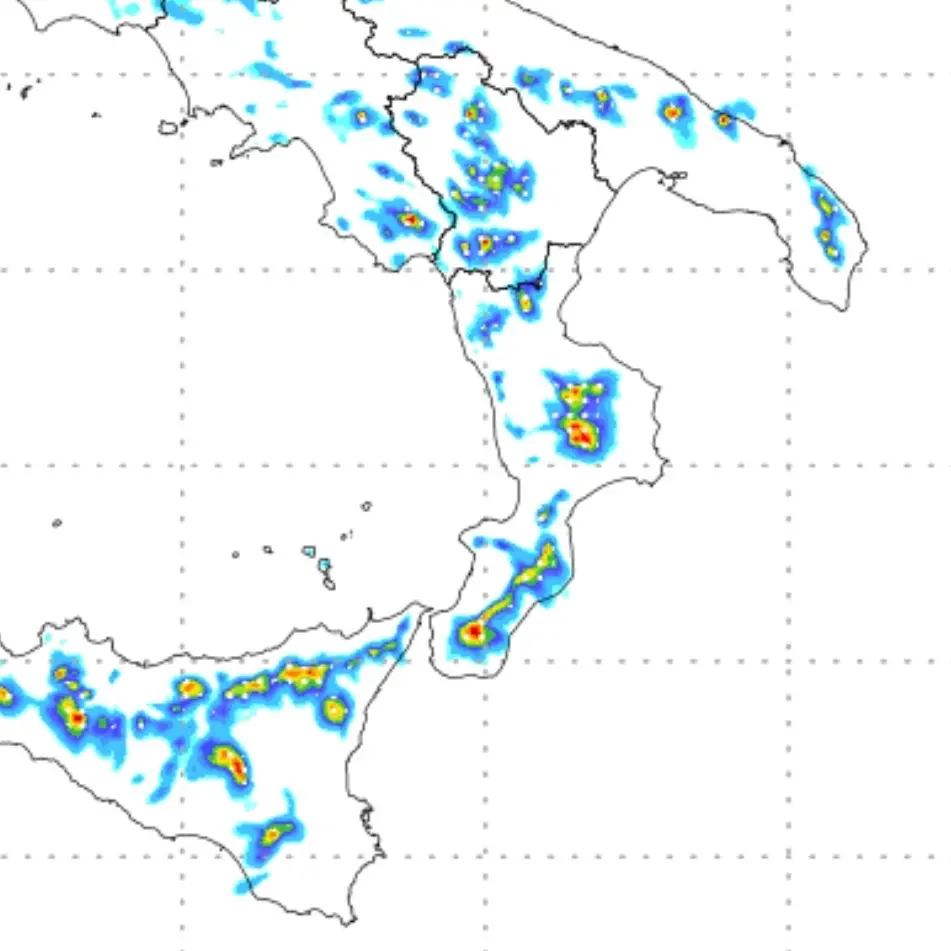 Calabria, anticiclone dominante ma nel pomeriggio tornano temporali nelle aree interne\n\n\n