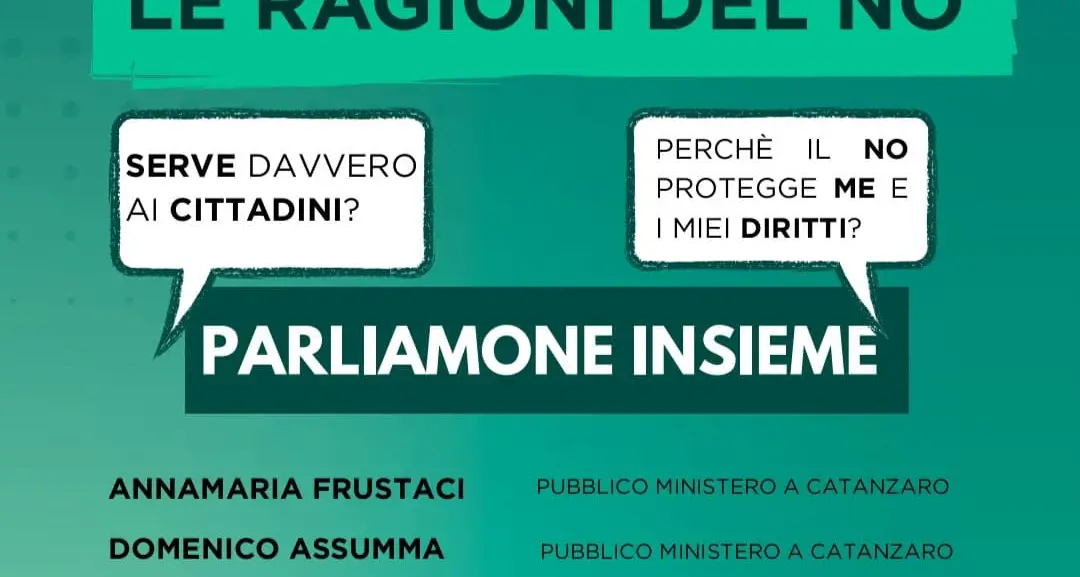 Referendum Giustizia: a Badolato un incontro pubblico sulle “Ragioni del no”\n