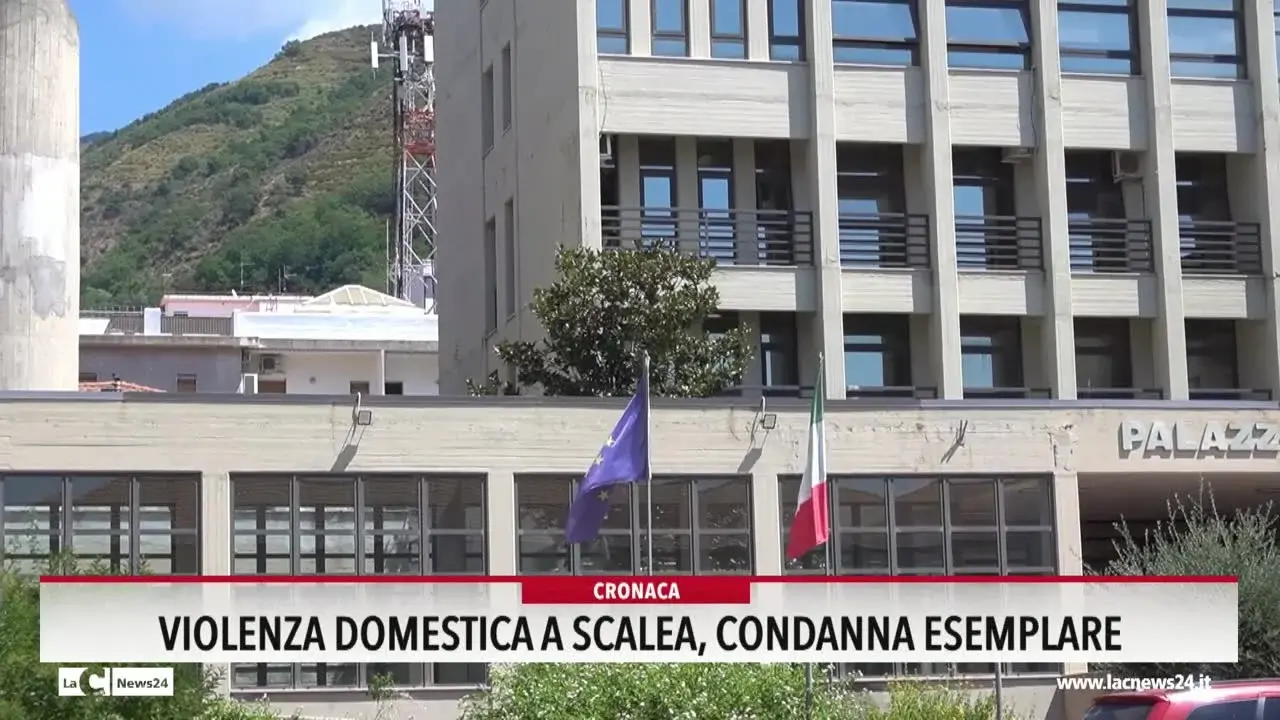 Violenza domestica a Scalea, condanna esemplare
