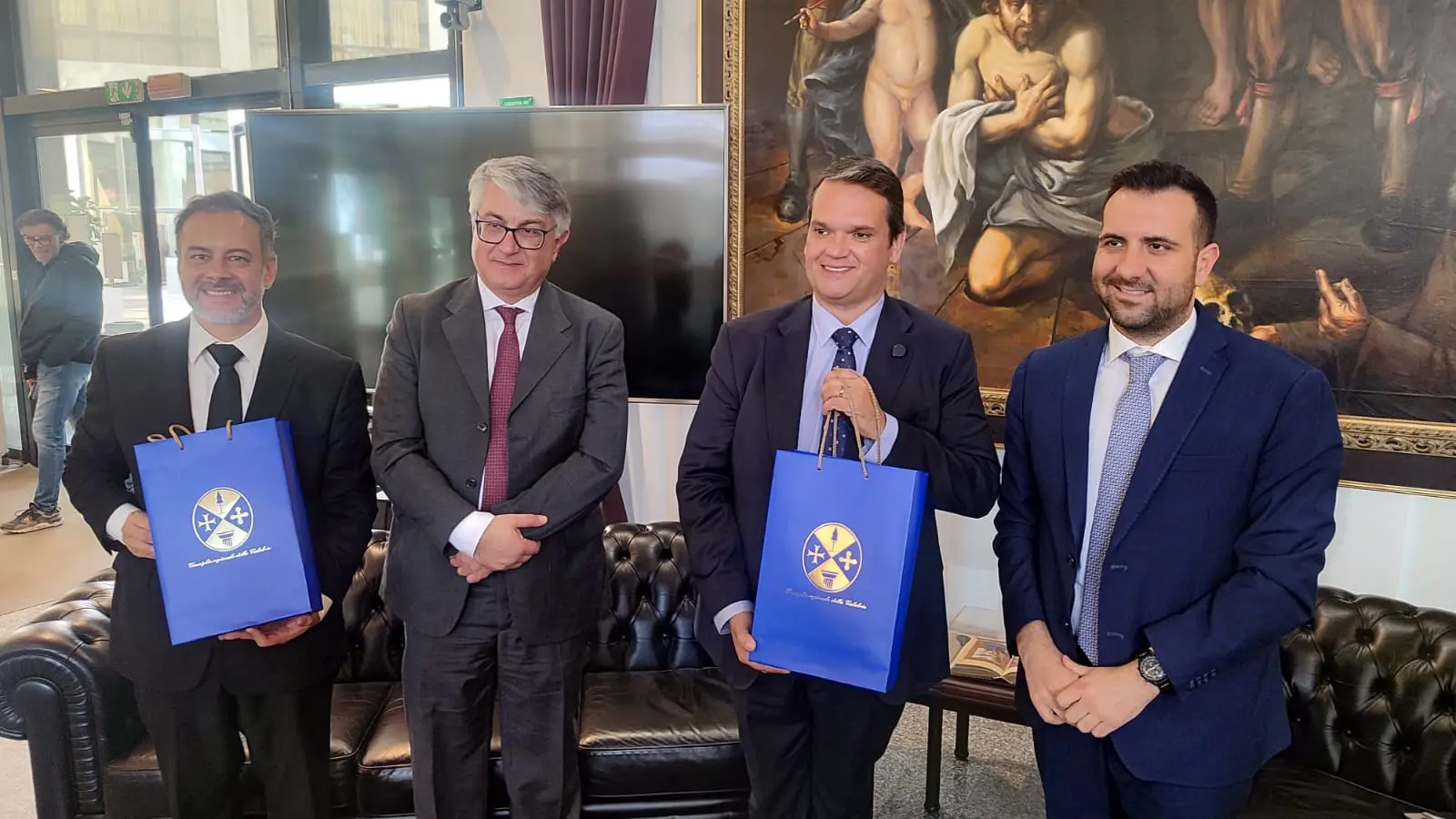 Calabria-Brasile, delegazione di Santa Catarina a Palazzo Campanella: focus su porti e scambi\n