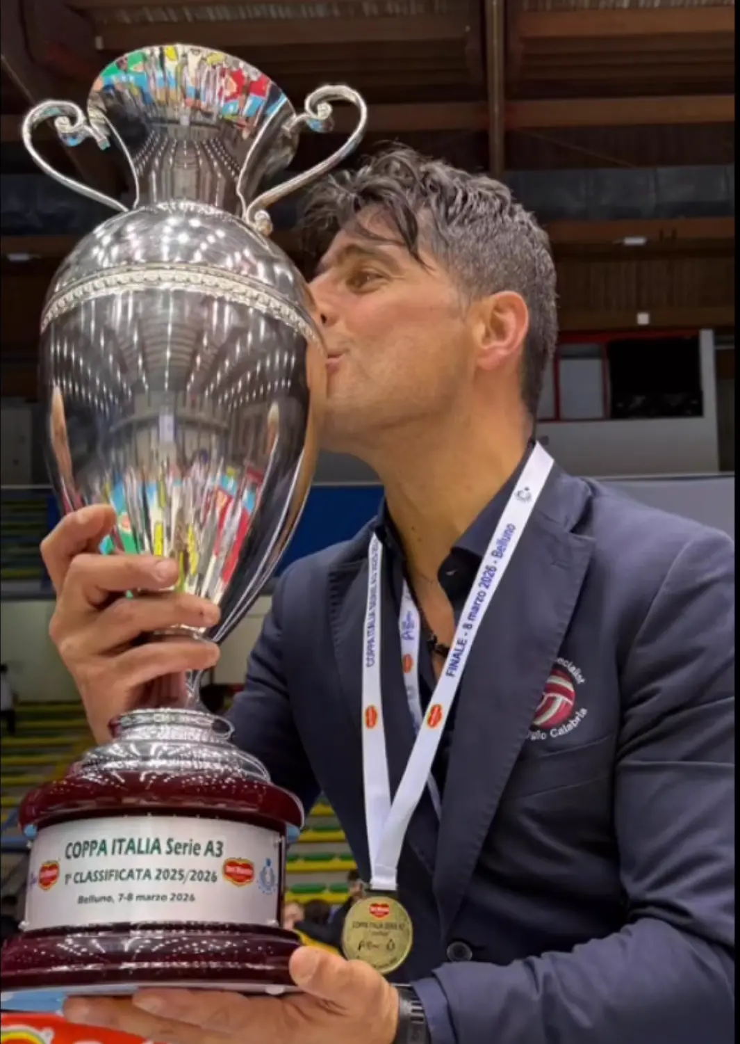 Domotek sul tetto d’Italia, Martino: «Una vittoria che riporta il Sud al centro della pallavolo»\n
