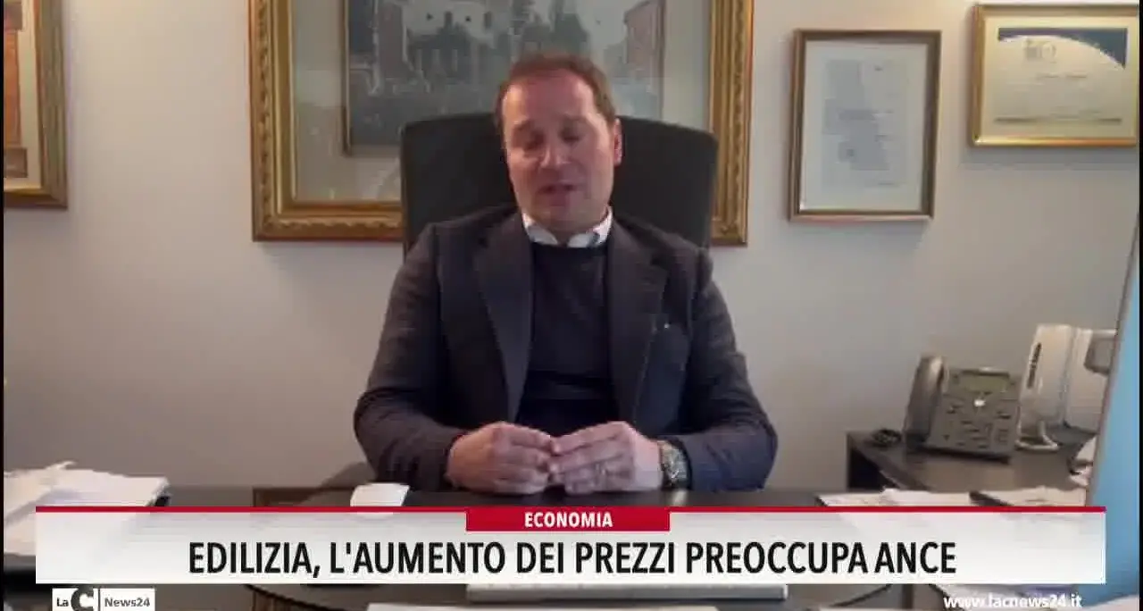 Edilizia, l'aumento dei prezzi preoccupa Ance Calabria