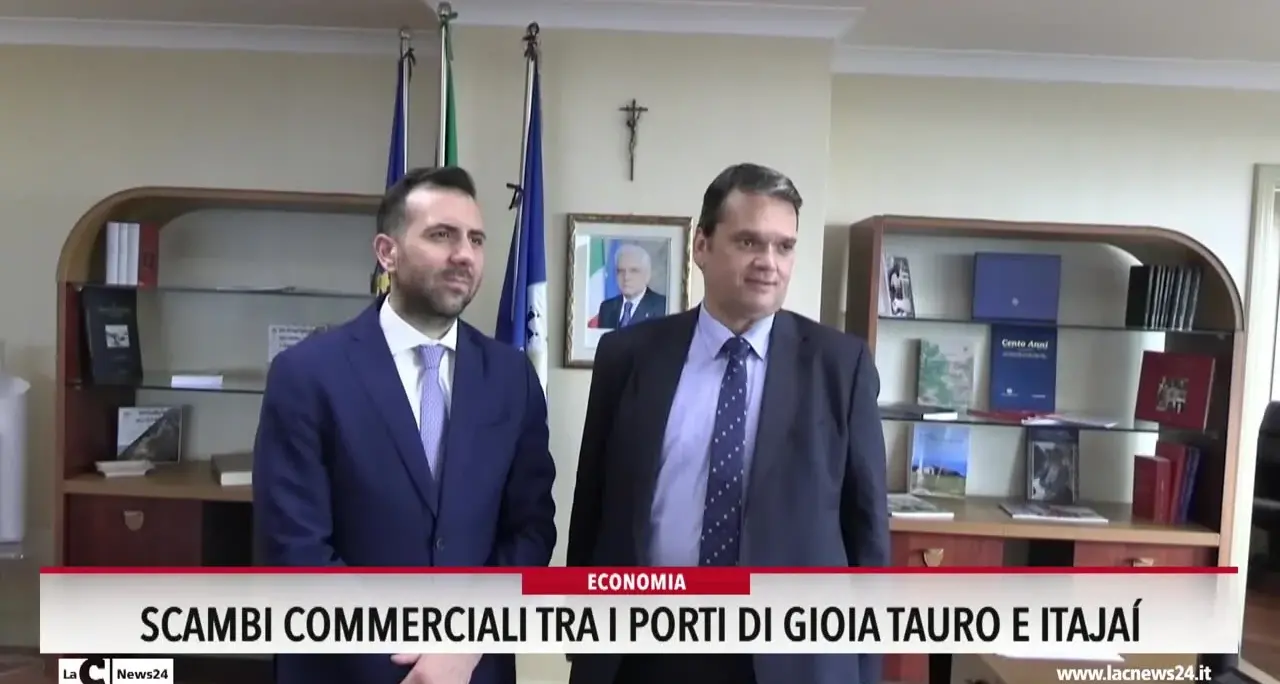 Scambi commerciali tra i porti di Gioia Tauro e Itajai