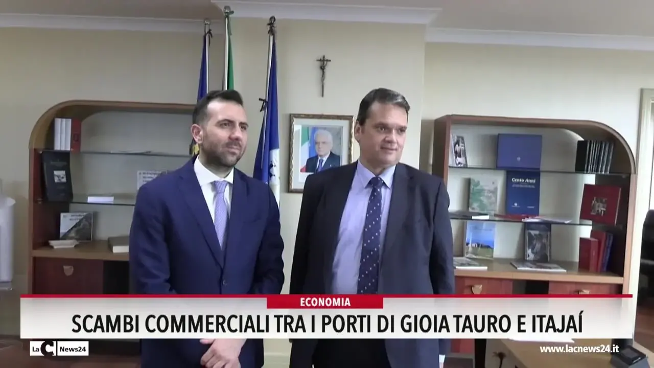 Scambi commerciali tra i porti di Gioia Tauro e Itajai