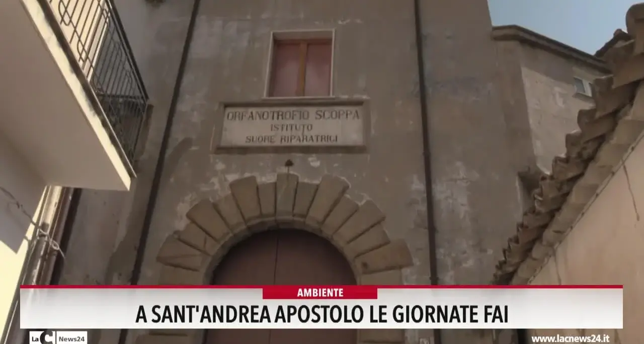 A Sant'Andrea apostolo le giornate Fai