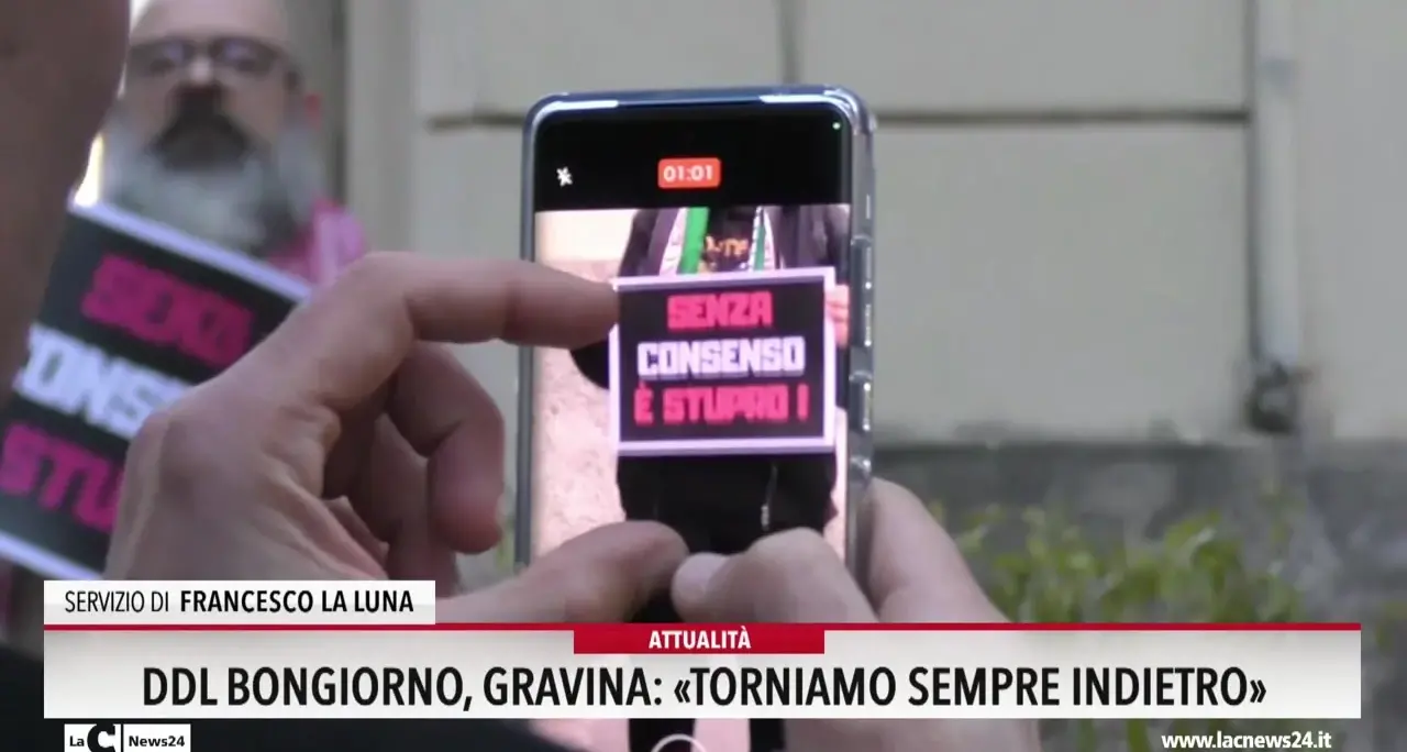 Ddl Bongiorno, Gravina: «Torniamo sempre indietro»