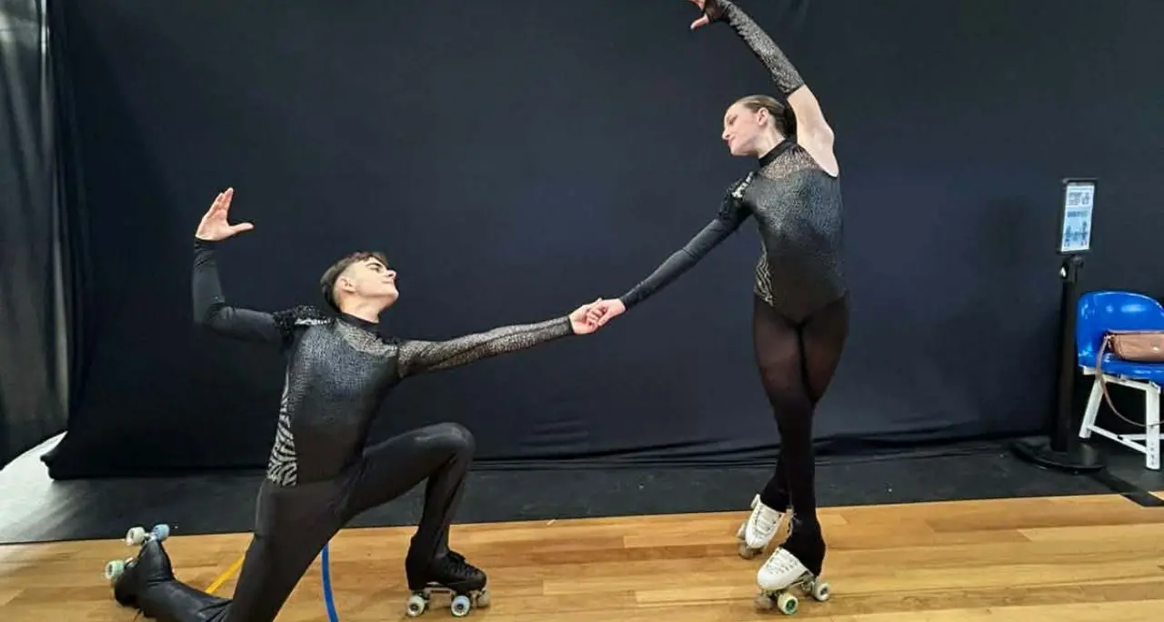 Pattinaggio Lamezia, soddisfazione mondiale: i giovani Gianfranco e Federica convocati per la World Cup in Germania\n