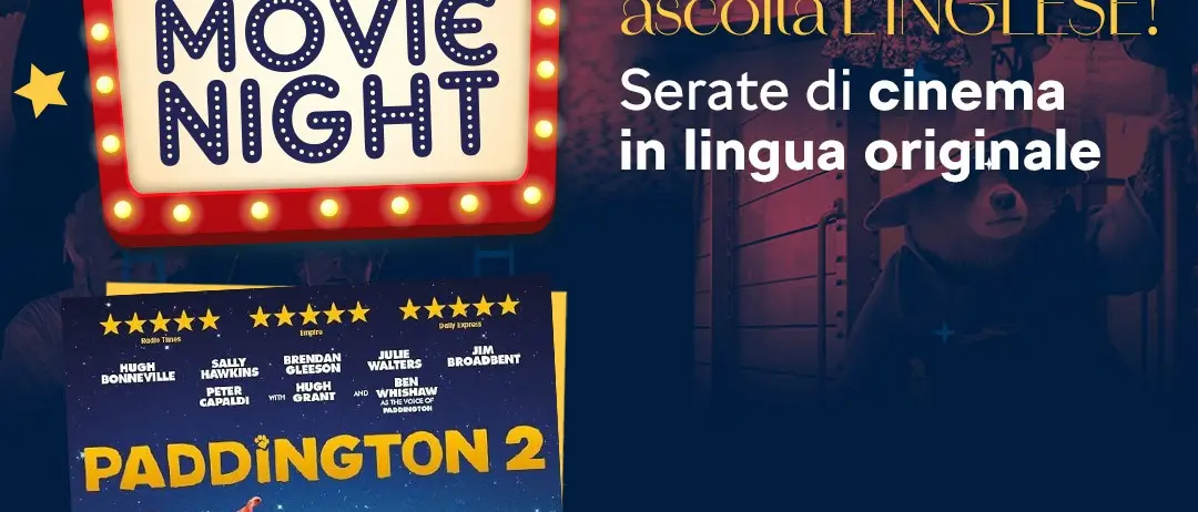 Il grande cinema in lingua originale chiude la stagione: British School presenta l’ultima \"ihBS Movie Night\" dell’anno\n