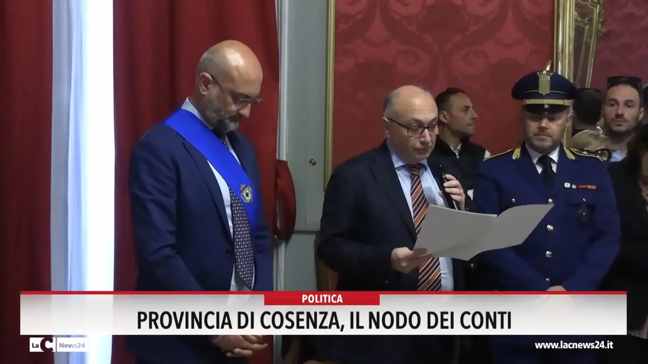 Provincia di Cosenza, il nodo dei conti