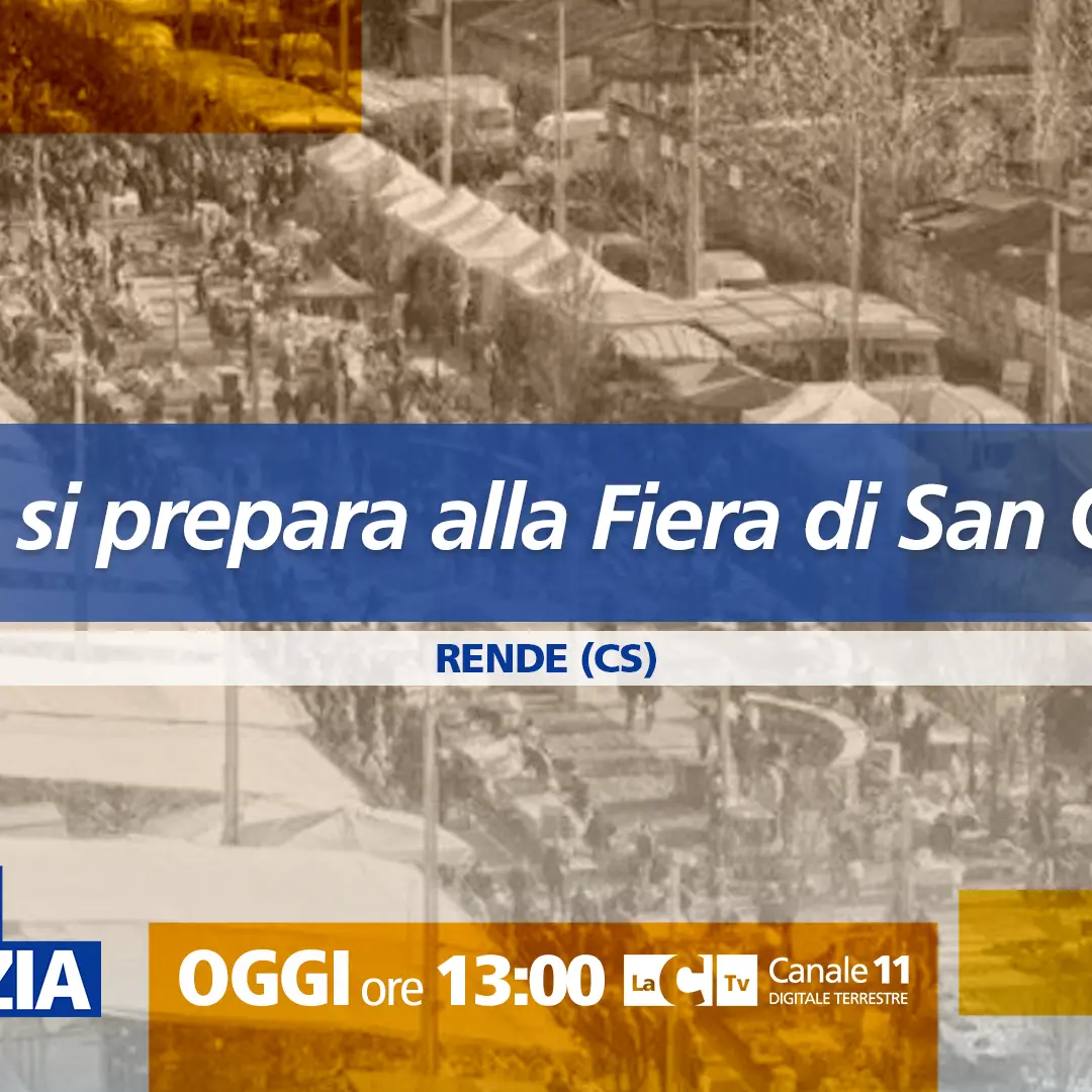 A Cosenza tutto pronto per la Fiera di San Giuseppe: Dentro la Notizia svela le novità di questa edizione\n