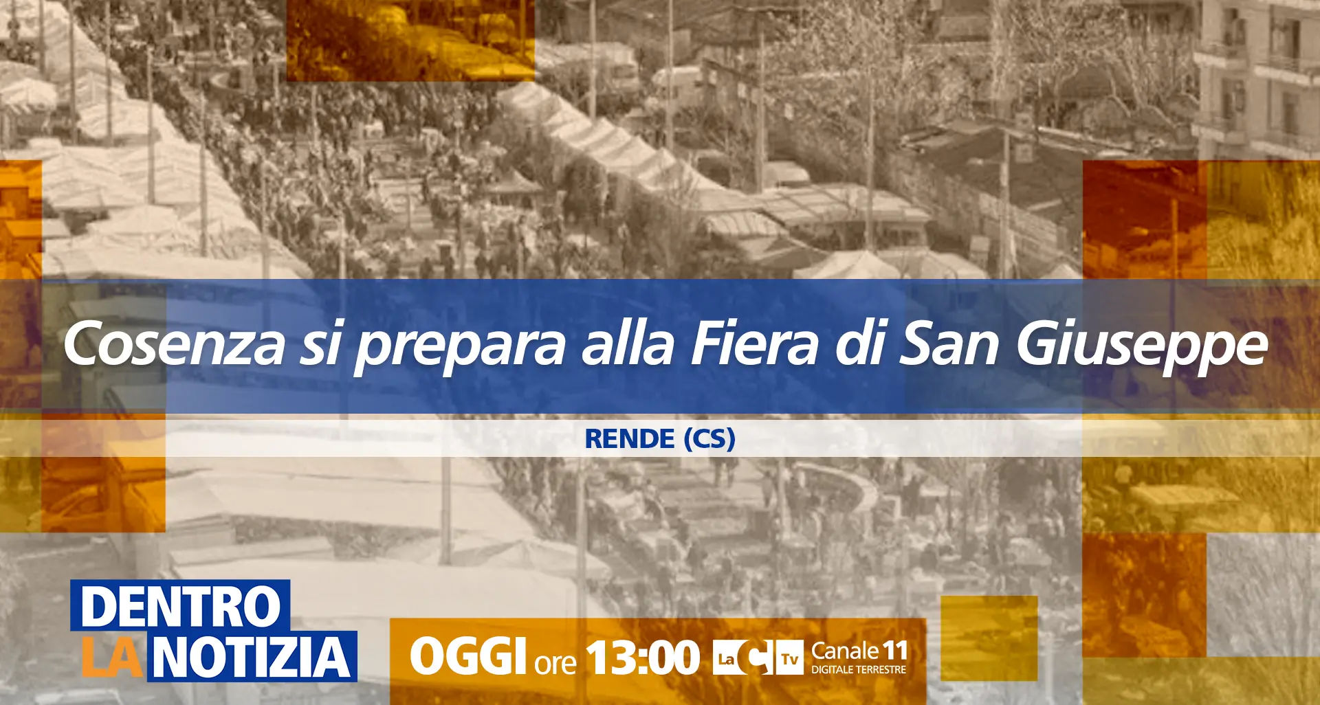 A Cosenza tutto pronto per la Fiera di San Giuseppe: Dentro la Notizia svela le novità di questa edizione\n