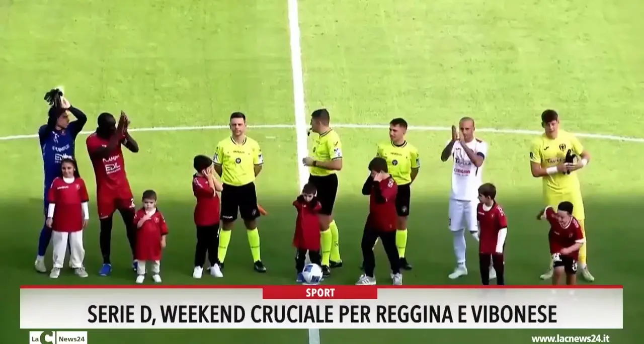 Serie D, weekend cruciale per Reggina e Vibonese