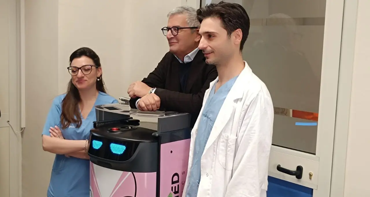 Tre robot per ridurre al massimo il rischio di infezioni nell’area dell’emergenza-urgenza ospedaliera