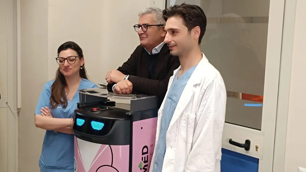 Tre robot per ridurre al massimo il rischio di infezioni nell’area dell’emergenza-urgenza ospedaliera