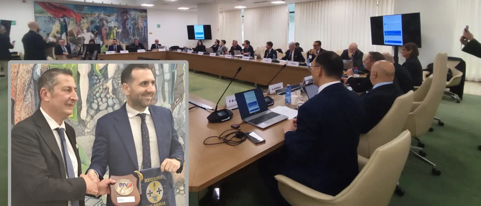 I vertici della Vela nazionale si riuniscono a Palazzo Campanella per premiare il territorio e inaugurare una nuova stagione di collaborazione con le istituzioni