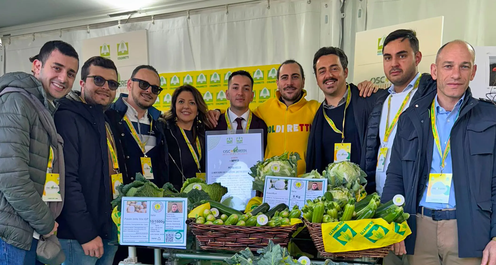 Oscar Green Coldiretti, Calabria sul podio: premio nazionale alla cooperativa Pianogrande di Decollatura\n