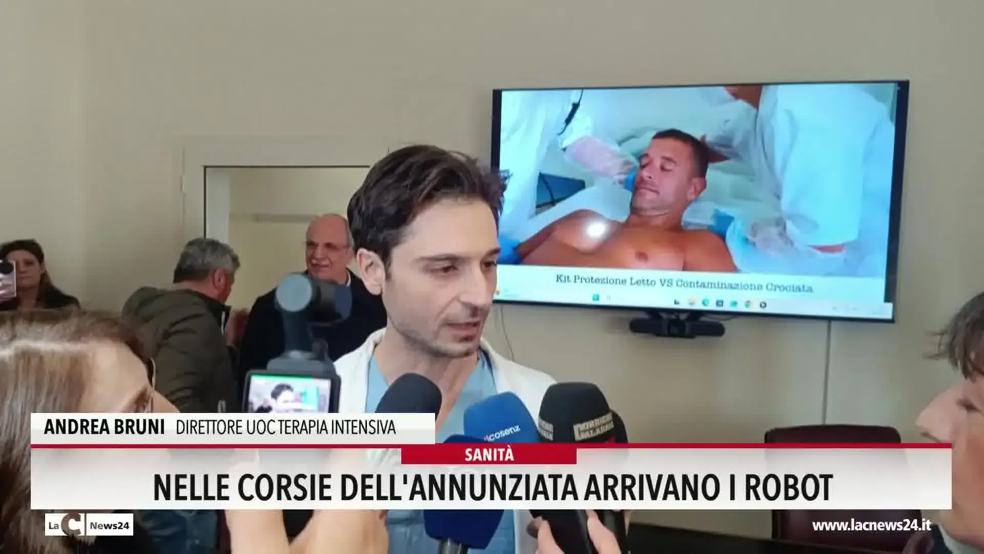 Nelle corsie dell Annunziata arrivano i robot