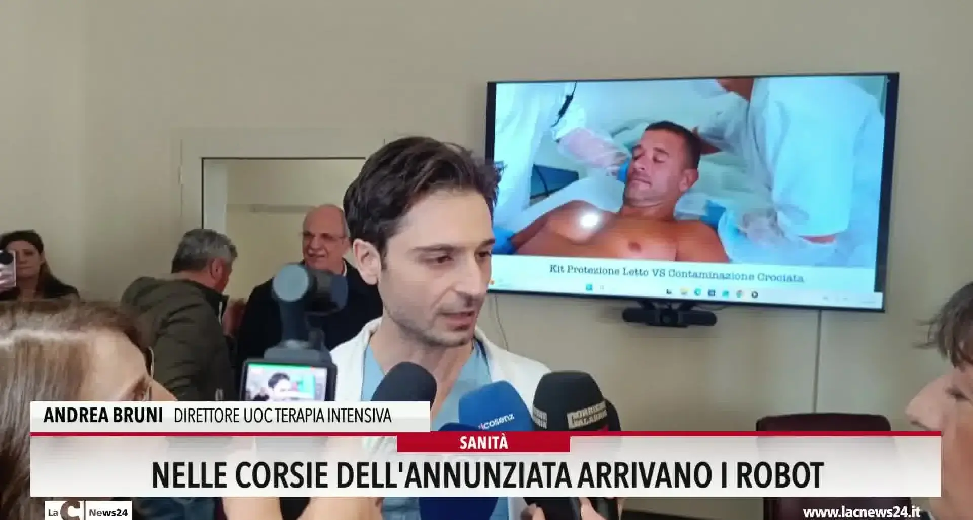 Nelle corsie dell'Annunziata arrivano i robot