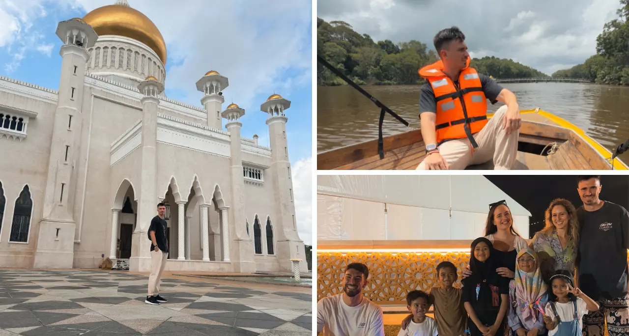 Un calabrese\u00A0nel Paese che nessuno conosce: il Sultanato del Brunei, tra moschee in oro, giungla e città galleggianti\n