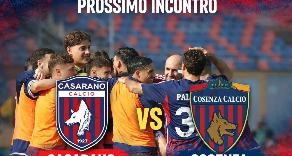 Casarano-Cosenza (2-1): formazioni, tabellino e cronaca del match | LIVE
