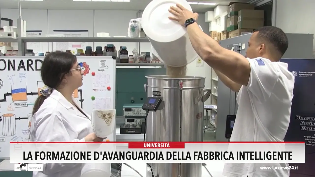 La formazione d'avanguardia della fabbrica intelligente
