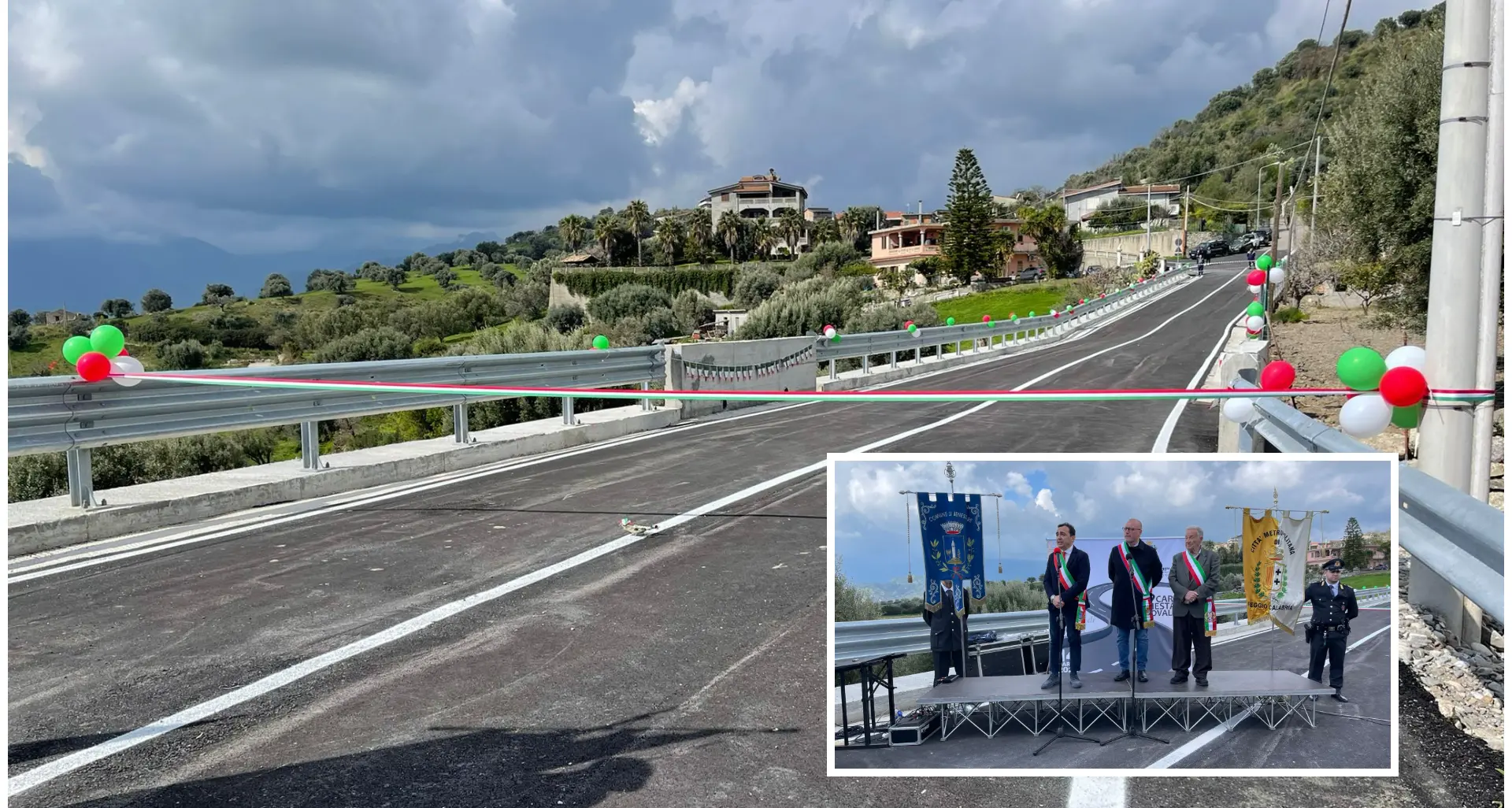 Chiusa da 9 anni dopo l’alluvione, riaperta la Sp109 sull’asse Careri-Benestare-Bovalino\n