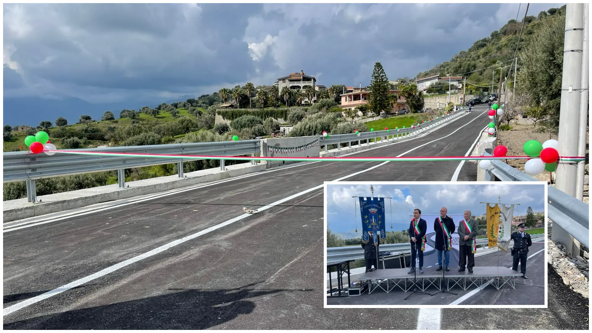 Chiusa da 9 anni dopo l’alluvione, riaperta la Sp109 sull’asse Careri-Benestare-Bovalino\n