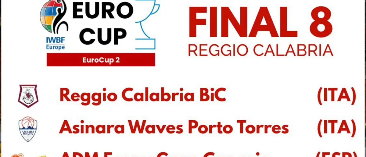 A Reggio\u00A0dal 23 al 26 aprile le Final 8 di EuroCup 2\n