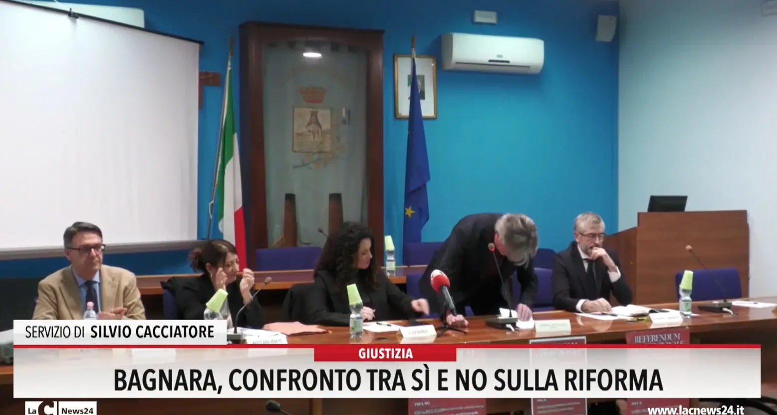Bagnara, confronto tra sì e no sulla riforma