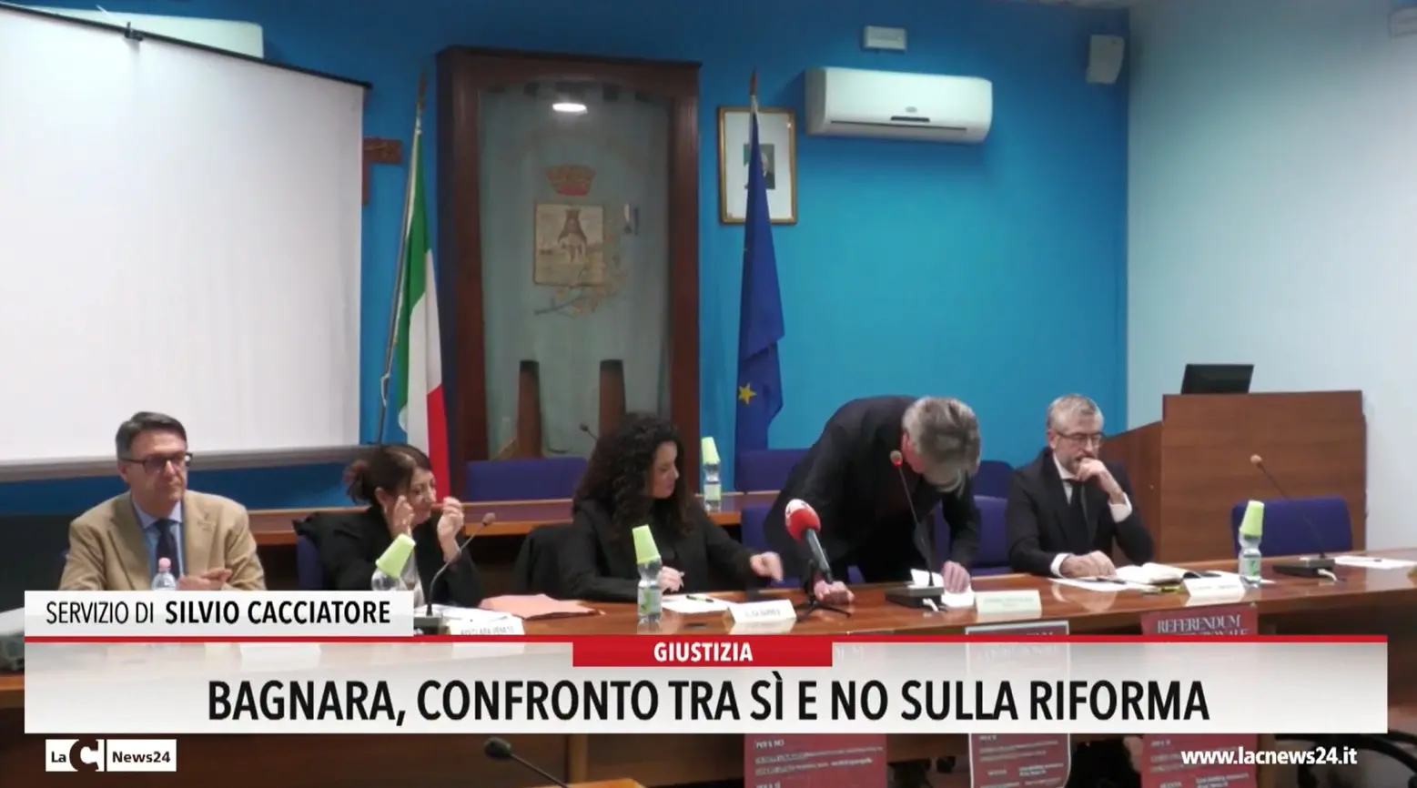 Bagnara, confronto tra sì e no sulla riforma
