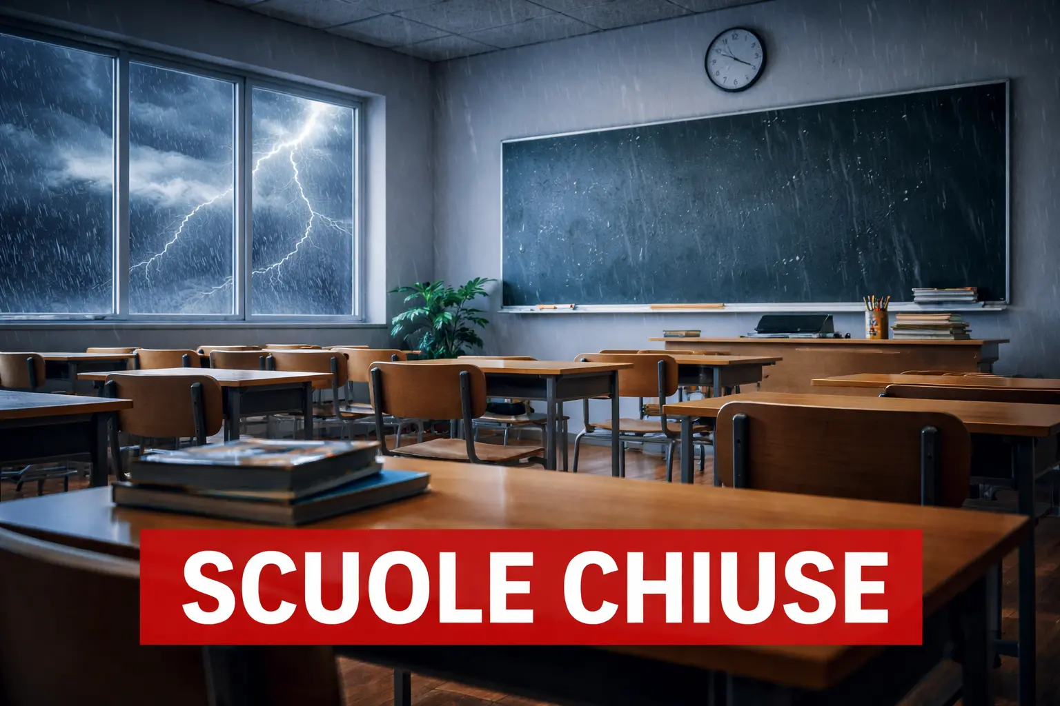 Maltempo, scuole chiuse domani\u00A0in diversi comuni della Calabria\u00A0per l’allerta arancione: ecco quali –\u00A0LIVE\n