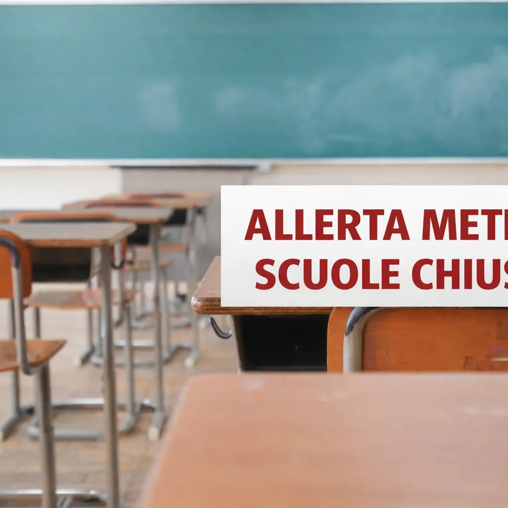 Scuole chiuse domani\u00A0nel Vibonese per l’allerta arancione: l’elenco dei comuni\n