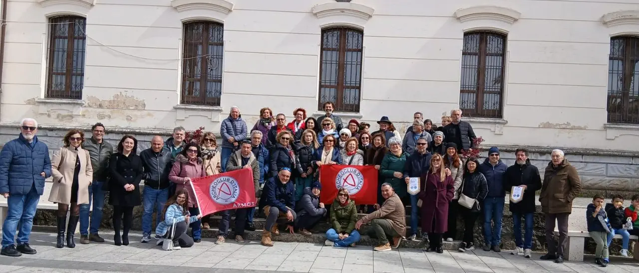 L’Archeo Club d’Italia in visita a Soriano: una domenica tra cultura, storia e nuove prospettive di collaborazione