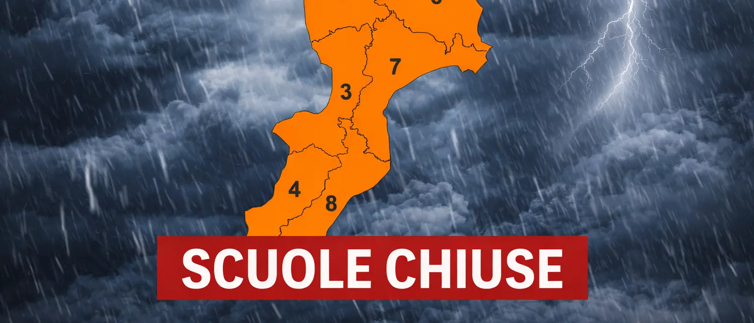 Domani scuole chiuse a Reggio Calabria: firmata l’ordinanza\n