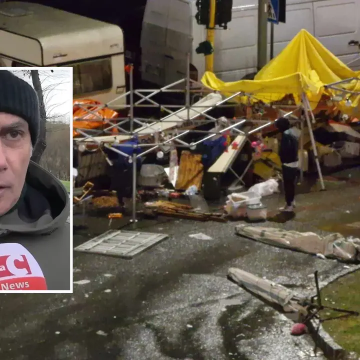 Cosenza, il ciclone Jolina travolge la fiera di San Giuseppe. Caruso: «Gli espositori non saranno lasciati soli»\n