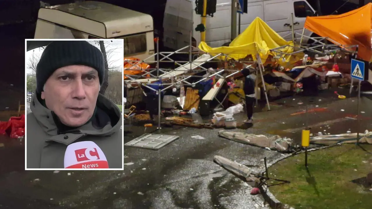 Cosenza, il ciclone Jolina travolge la fiera di San Giuseppe. Caruso: «Gli espositori non saranno lasciati soli»\n