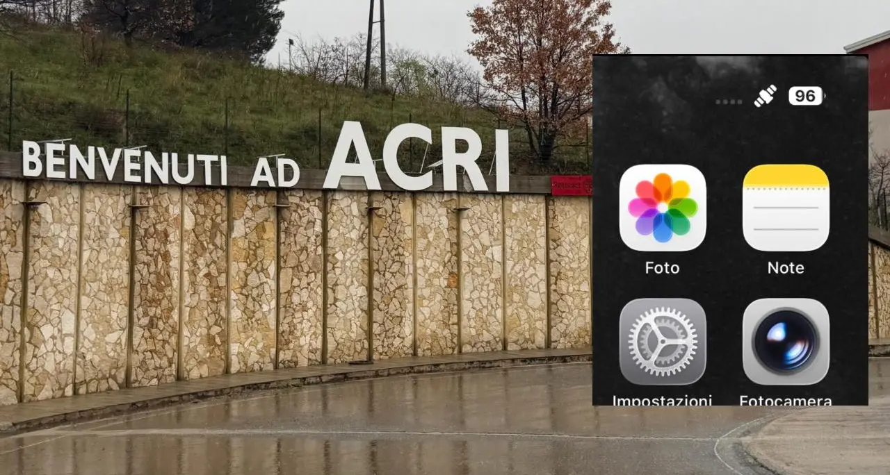 Temporali e fulmini ad Acri: blackout e problemi alle linee telefoniche\n