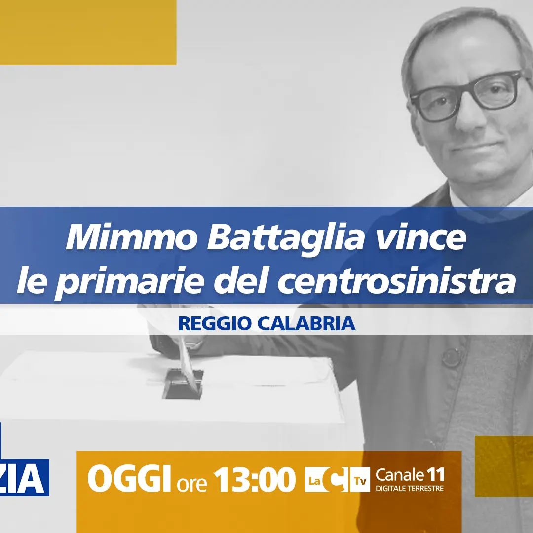 Amministrative a Reggio, Mimmo Battaglia vince le primarie del centrosinistra: focus a Dentro la Notizia\n