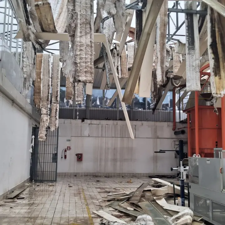 Stabilimento Guglielmo, sopralluogo di Occhiuto e Polimeni, dopo i danni del maltempo:\u00A0«Ingenti danni, adesso bisogna stargli vicini»\n