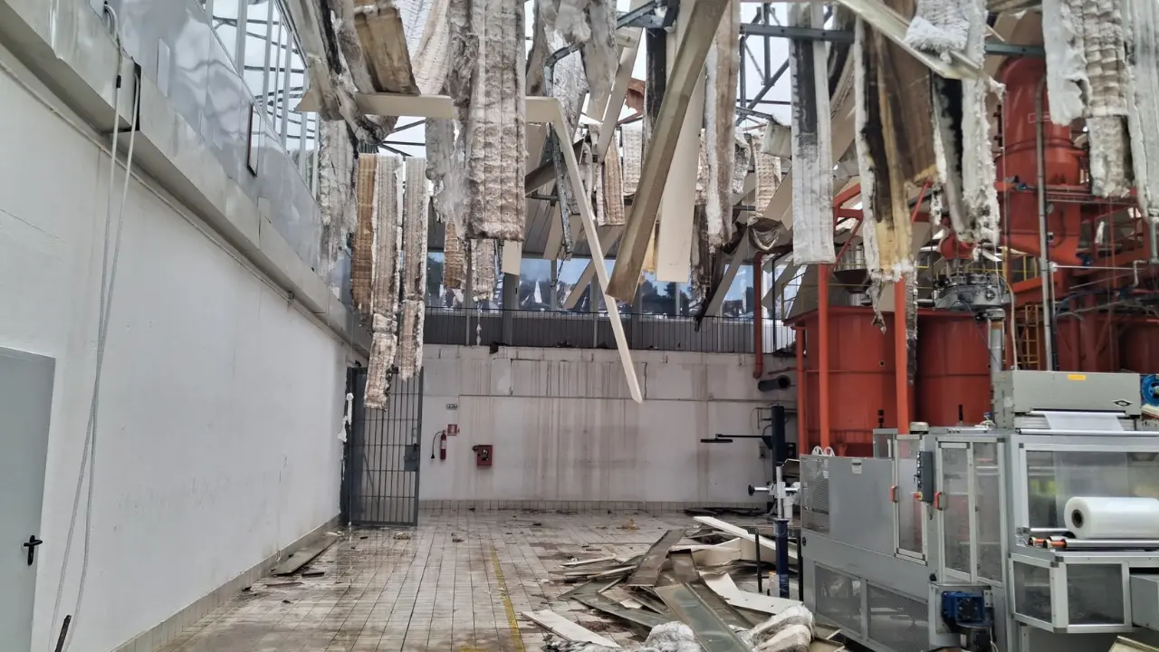 Stabilimento Guglielmo, sopralluogo di Occhiuto e Polimeni, dopo i danni del maltempo:\u00A0«Ingenti danni, adesso bisogna stargli vicini»\n